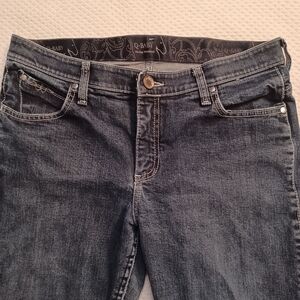 Wrangler Women's Q-Baby No Gap Waistband Jeans Size 9/10 x 36
